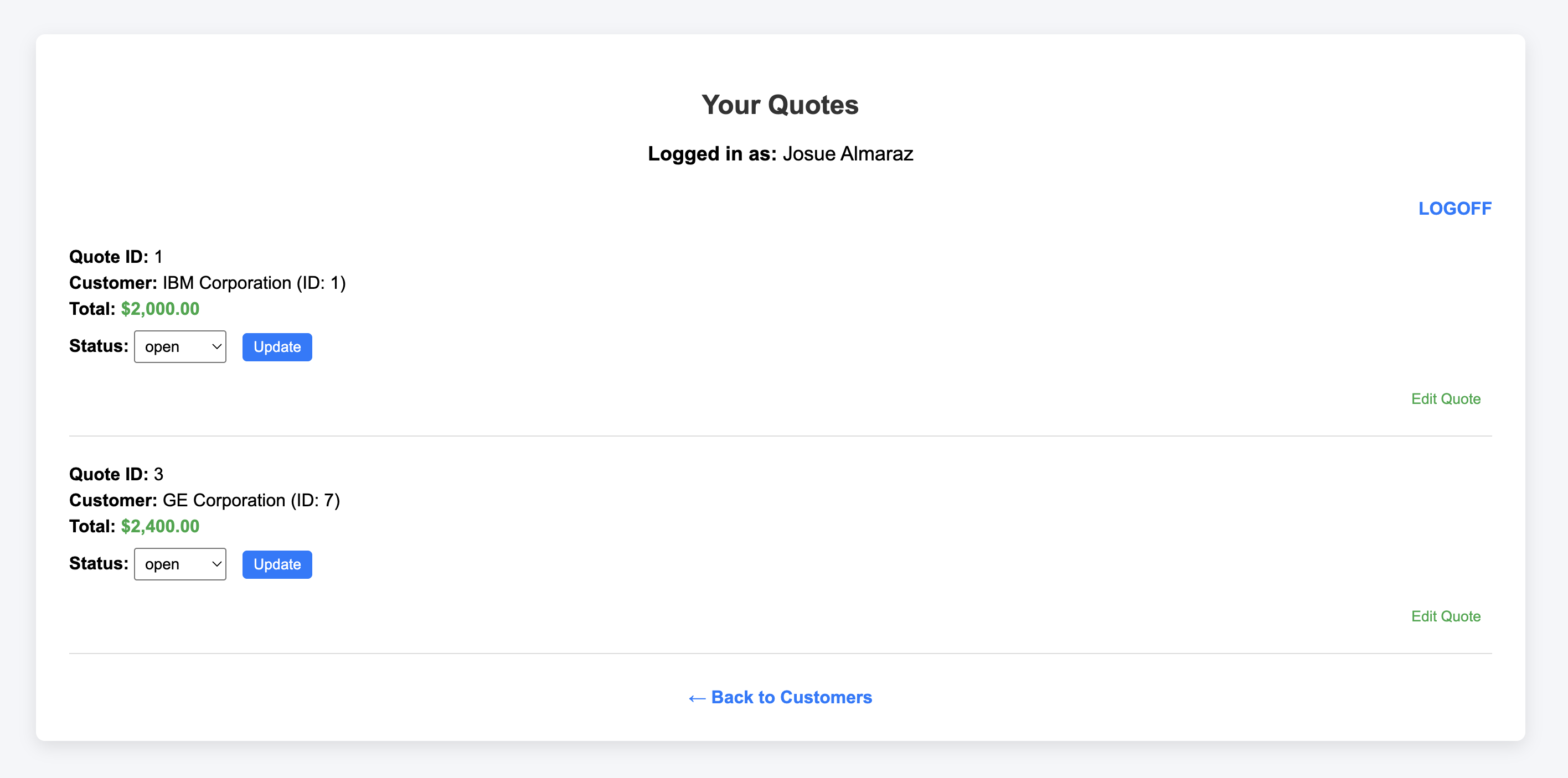 Screenshot of preview