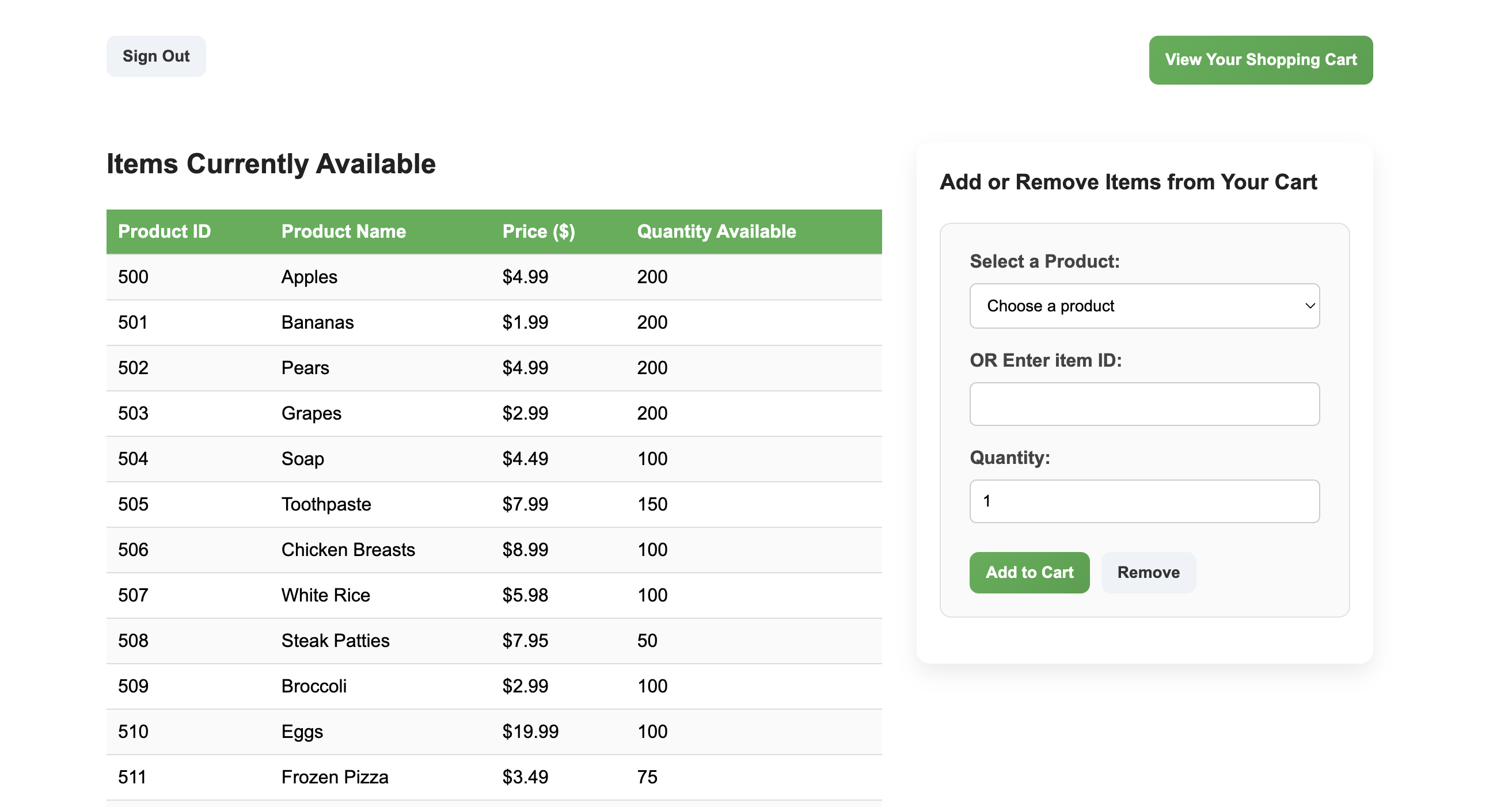 Screenshot of preview